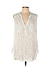 Torrid 100% Rayon Ivory Sleeveless Blouse Size Lg Plus (0) - photo 1