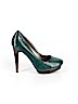 Cri de Coeur Green Heels Size 8 - photo 1