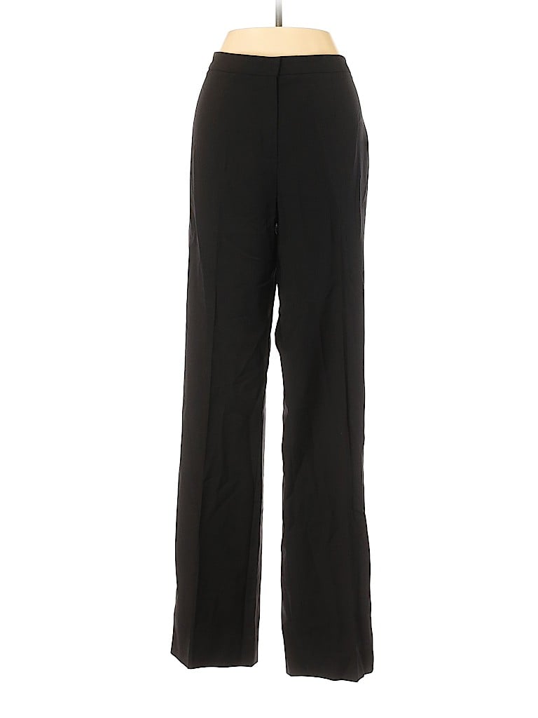 Escada Solid Black Wool Pants Size 36 (EU) - 98% off | thredUP