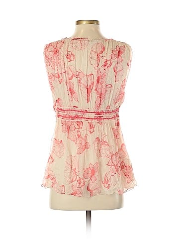 Max Studio Sleeveless Silk Top (view 2)