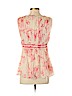 Max Studio 100% Silk Pink Sleeveless Silk Top Size L - photo 2