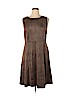 Philosophy Republic Clothing Brown Casual Dress Size 14 - photo 1