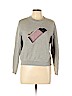 Carven 100% Cotton Gray Sweatshirt Size M - photo 1
