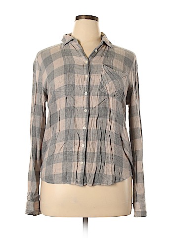 Aeropostale Long Sleeve Button-Down Shirt (view 1)