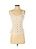 Intermix 100% Cotton Ivory Sleeveless Blouse Size P (petite) - photo 1