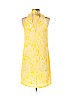 H&M 100% Polyester Yellow Casual Dress Size 6 - photo 2