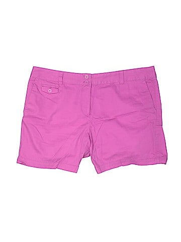 Ann Taylor LOFT Khaki Shorts (view 1)