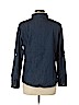 Ashley Stewart 100% Cotton Blue Long Sleeve Button-Down Shirt Size 12 - photo 2