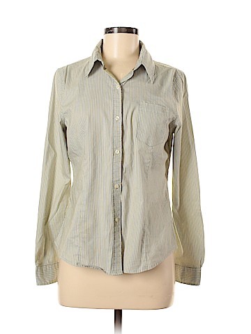 American Eagle Outfitters Long Sleeve Button-Down Shirt (view 1)