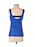Theory 100% Viscose Blue Sleeveless Blouse Size P (petite) - photo 2