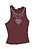 Pinky 100% Cotton Print Brown Sleeveless Top Size L (youth) - photo 1
