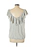 Express Gray Short Sleeve Top Size XL - photo 2