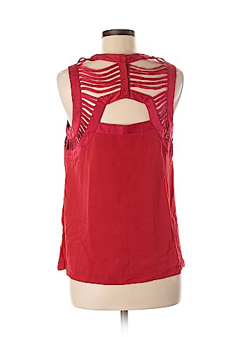 Yigal Azrouël New York Sleeveless Silk Top (view 2)