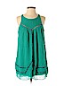 Ranna Gill Green Sleeveless Blouse Size S - photo 1