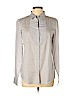 Banana Republic 100% Cotton Gray Long Sleeve Button-Down Shirt Size 12 - photo 1