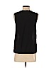 Theory 100% Silk Black Sleeveless Silk Top Size S - photo 2