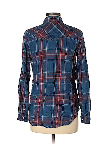 American Eagle Outfitters Long Sleeve Button-Down Shirt (view 2)