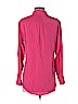 Equipment 100% Silk Pink Long Sleeve Silk Top Size XS - photo 2