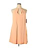 Zara Basic 100% Polyester Orange Cocktail Dress Size XL - photo 1