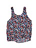 Old Navy 100% Rayon Blue Sleeveless Blouse Size 6 - 7 - photo 1