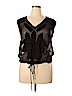 Free People Black Sleeveless Blouse Size L - photo 1