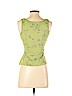 Byer Wear 100% Cotton Green Sleeveless Blouse Size S - photo 2