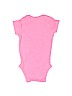 Gerber 100% Cotton Pink Short Sleeve Onesie Size 6-9 mo - photo 2