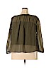 J.Crew 100% Rayon Green Long Sleeve Blouse Size XXL - photo 2