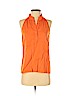Theory Red Sleeveless Blouse Size P (petite) - photo 1