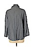 Ann Taylor LOFT Outlet 100% Cotton Gray 3/4 Sleeve Button-Down Shirt Size XL - photo 2