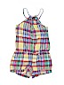 Ralph by Ralph Lauren Plaid Pink Romper Size 10 - photo 1