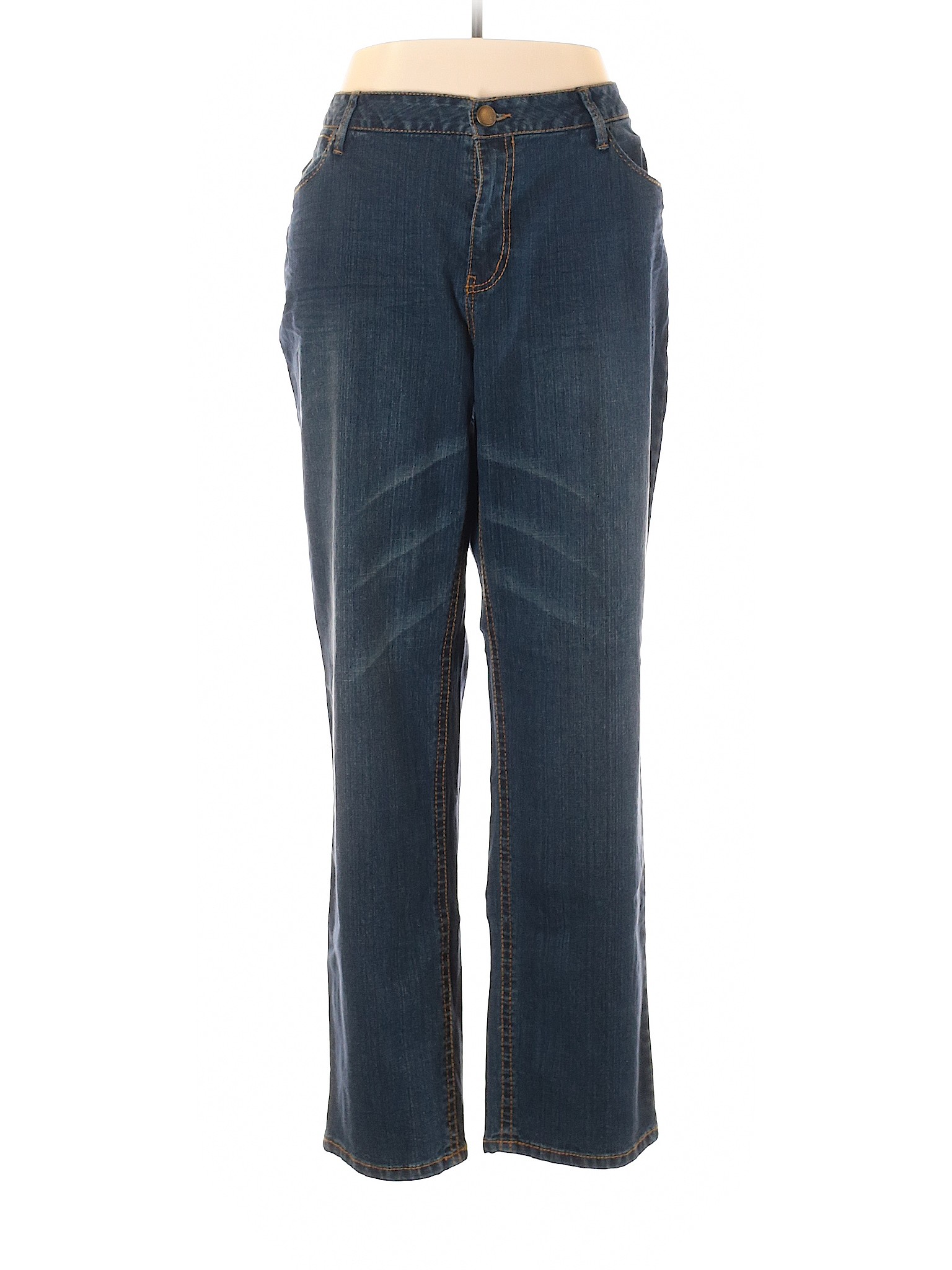NWT Avenue Women Blue Jeans 20 Plus | eBay