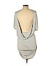 Lulu's Gray Cocktail Dress Size L - photo 2