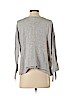 Ann Taylor LOFT Gray 3/4 Sleeve Top Size S - photo 2