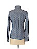 Lands' End 100% Cotton Blue Long Sleeve Blouse Size XS - photo 2