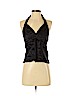 Laundry by Shelli Segal Black Sleeveless Silk Top Size S - photo 1