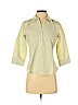 Talbots Green 3/4 Sleeve Button-Down Shirt Size P (petite) - photo 1