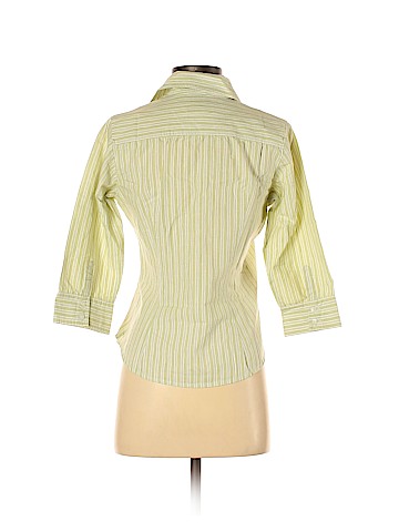 Talbots 3/4 Sleeve Button-Down Shirt (view 2)