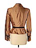 Kay Unger 100% Silk Gold Silk Blazer Size 10 - photo 2