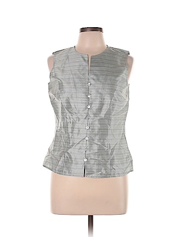 Kate Hill Sleeveless Silk Top (view 1)