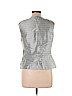 Kate Hill 100% Silk Blue Sleeveless Silk Top Size 12 (petite) - photo 2