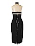 Narciso Rodriguez 100% Linen Black Cocktail Dress Size 4 - photo 2