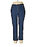 Woman Within 100% Cotton Blue Jeans Size 14 - photo 1