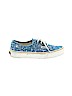 Vans Print Blue Sneakers Size 7 - photo 1