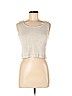 St. John Ivory Sleeveless Top Size M - photo 1