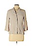 Eileen Fisher 100% Rayon Ivory 3/4 Sleeve Blouse Size M - photo 1