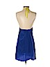 Black Halo 100% Silk Blue Casual Dress Size XS - photo 2