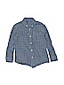 Crewcuts 100% Cotton Blue Long Sleeve Button-Down Shirt Size 4 - 5 - photo 1