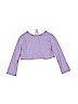 Sweet Heart Rose Polka Dots Purple Cardigan Size 3T - photo 2