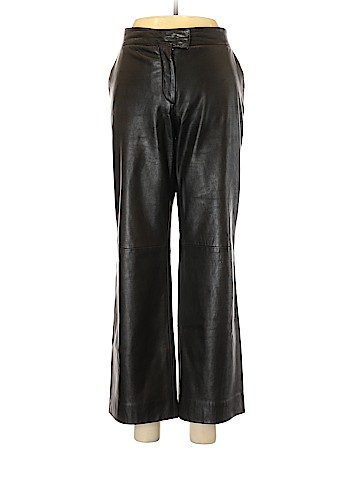Armani Collezioni Leather Pants (view 1)